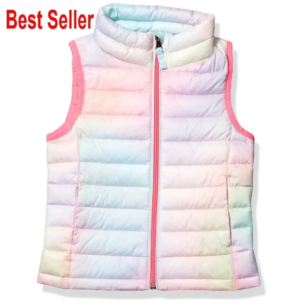 Lightweight Water-Resistant Packable Puffer Vest Relaxed Fit Chic